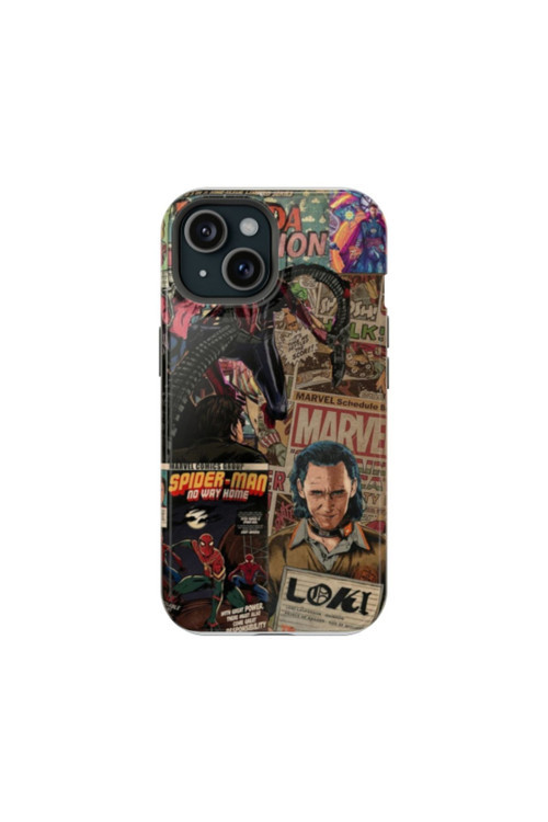 iPhone 12 Uyumlu Silikon Kılıf - Marvel Loki