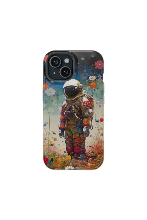 iPhone 12 Mini Uyumlu Silikon Kılıf - CUTE ASTRONOT