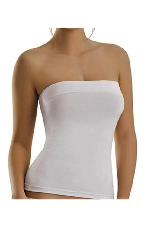 Layza 14000 Straplez Askısız Atlet Beyaz XL