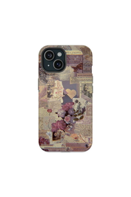 iPhone 13 Uyumlu Silikon Kılıf - Flowers