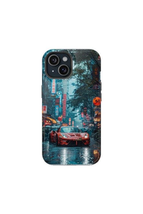 iPhone 13 Pro Uyumlu Silikon Kılıf - RACE CAR