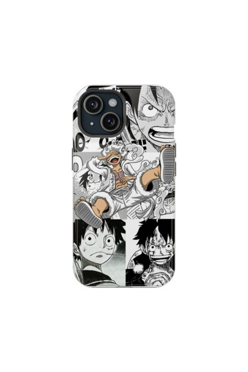 iPhone 15 Plus Uyumlu Silikon Kılıf - LUFFY GEAR 5 2