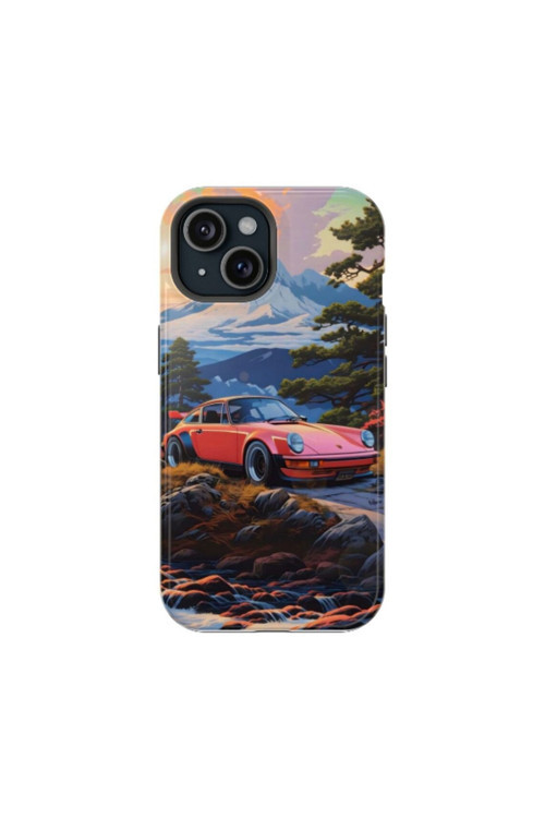 iPhone 12 Uyumlu Silikon Kılıf - PORSCHE 911 2