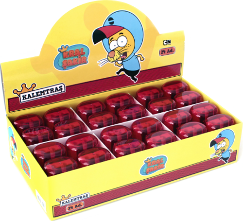 Kral Şakir Kalemtıraş Çiftli Ks-025317 (24 Lü Paket)