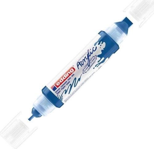 Akrilik Kalem 3D Double Liner Anzer Mavi 903 (5 Li Paket)