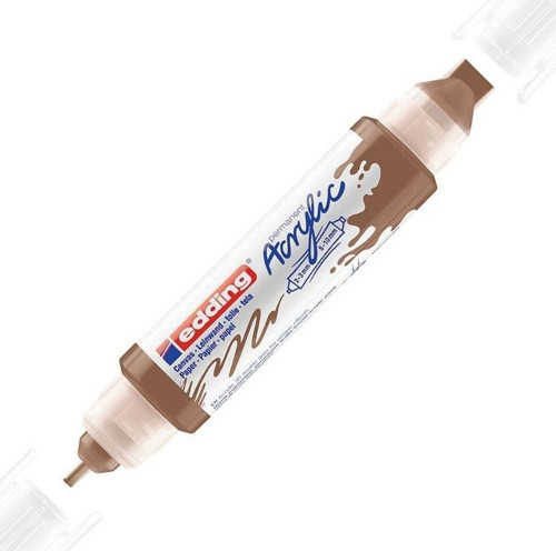 Akrilik Kalem 3D Double Liner Fındık Kahvesi 919 (5 Li Paket)