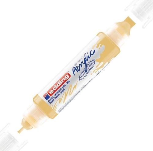 Akrilik Kalem 3D Double Liner Pastel Sarı 915 (5 Li Paket)