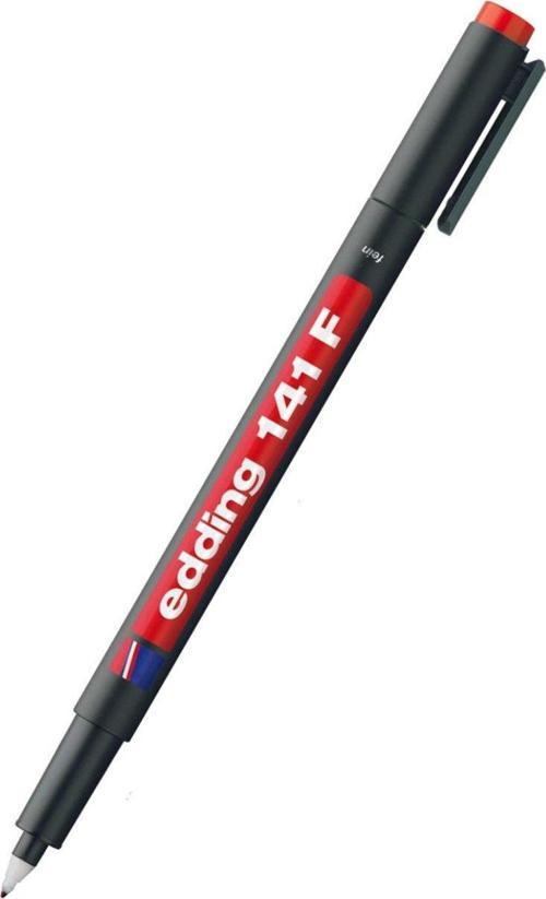 Asetat Kalemi Permanent F Seri 0.6 Mm Kırmızı 141F (10 Lu Paket)