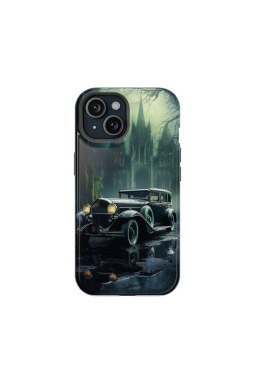 iPhone 15 Pro Uyumlu Silikon Kılıf - NOSTALGIE CAR 2