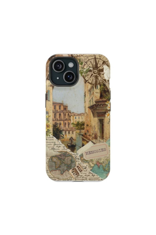 iPhone 6S Plus Uyumlu Silikon Kılıf -Memories Kolaj 3