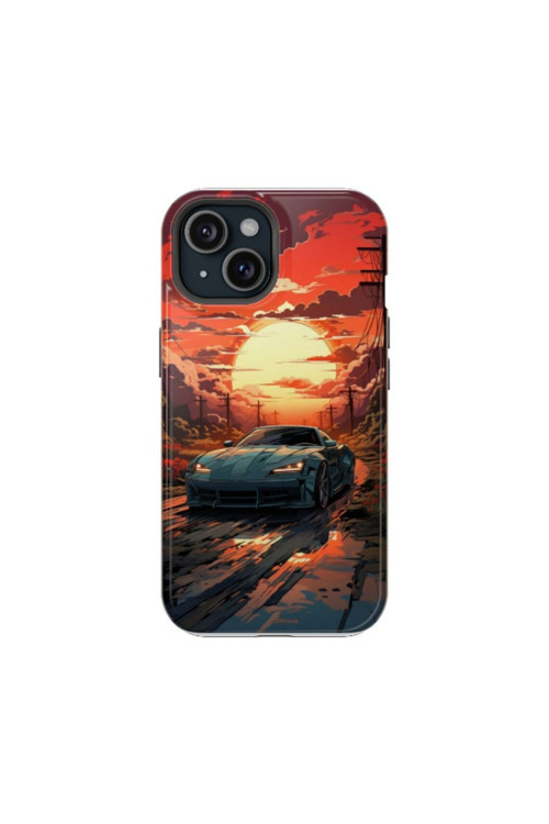 iPhone 15 Uyumlu Silikon Kılıf - THE CAR NIGHT