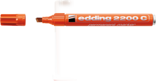 E-2200 Kırmızı Permanent Markör Kalemi ED220002