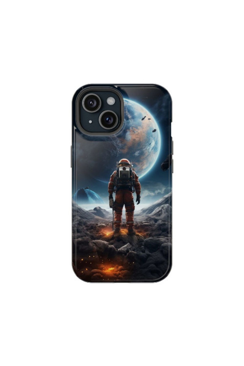iPhone 7 Plus Uyumlu Silikon Kılıf - WARRIOR ASTRONOT