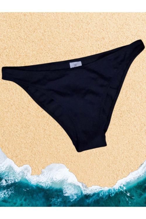 Basic Slip Bikini Altı Siyah 42