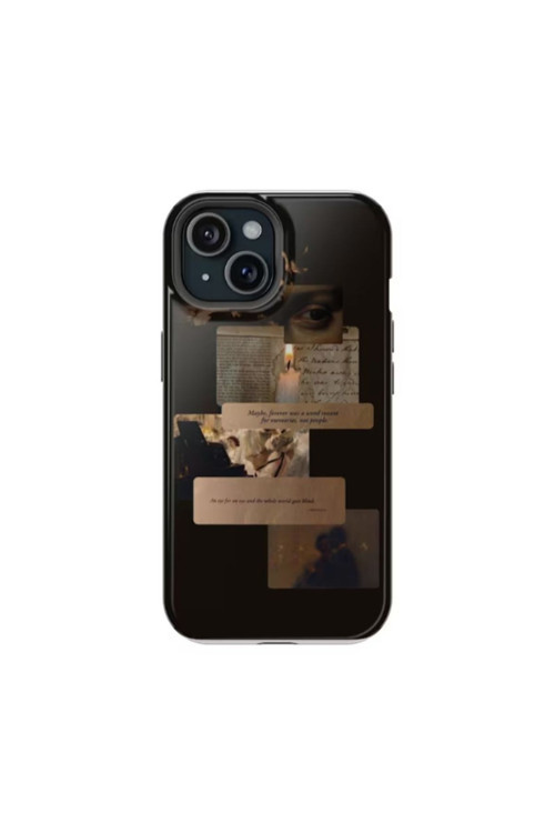 iPhone 6S Uyumlu Silikon Kılıf -Memories Kolaj