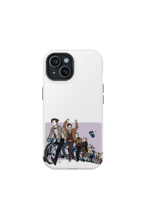 iPhone 14 Uyumlu Silikon Kılıf - DOCTOR WHO