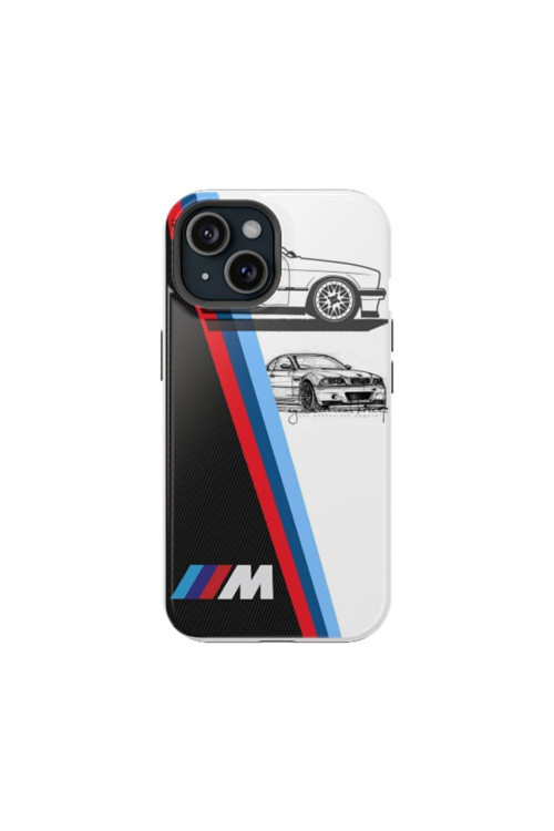 iPhone 15 Pro Max Uyumlu Silikon Kılıf - BMW M3