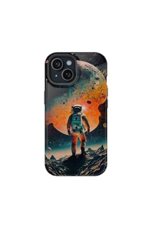 iPhone 6S Uyumlu Silikon Kılıf - ALONE ASTRONOT