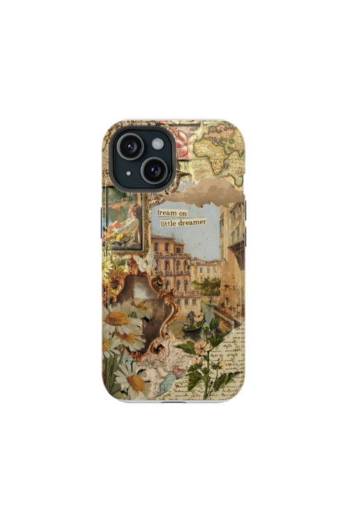 iPhone 15 Uyumlu Silikon Kılıf -The Dream Kolaj