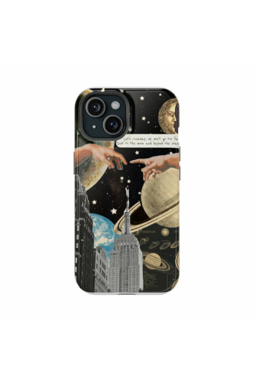 iPhone 6 Plus Uyumlu Silikon Kılıf -Creation Kolaj 2
