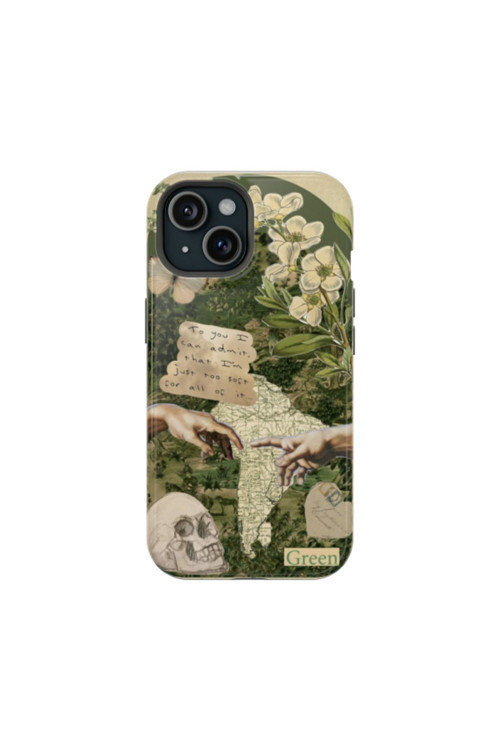 iPhone 8 Plus Uyumlu Silikon Kılıf -The Green