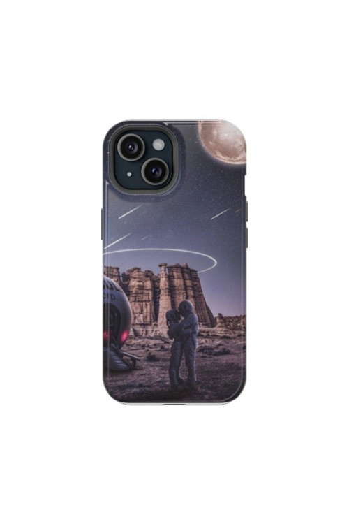 iPhone SE 2020 Uyumlu Silikon Kılıf - GALAXY LOVE
