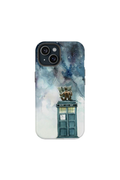 iPhone SE 2044 Uyumlu Silikon Kılıf - POLICE BOX 1