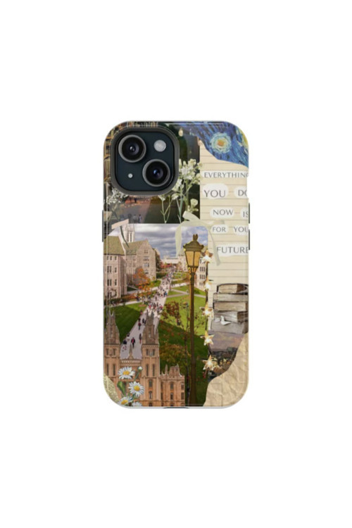 iPhone 6 Plus Uyumlu Silikon Kılıf -School Kolaj