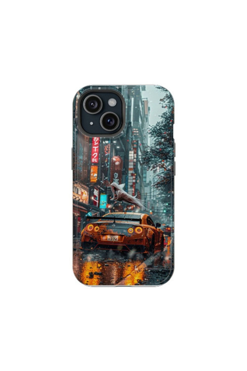 iPhone X Uyumlu Silikon Kılıf - NISSAN GTR 3