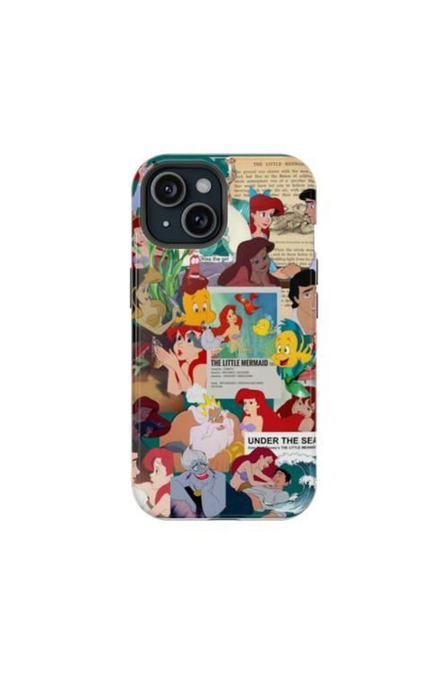 iPhone XR Uyumlu Silikon Kılıf - Little Mermaid