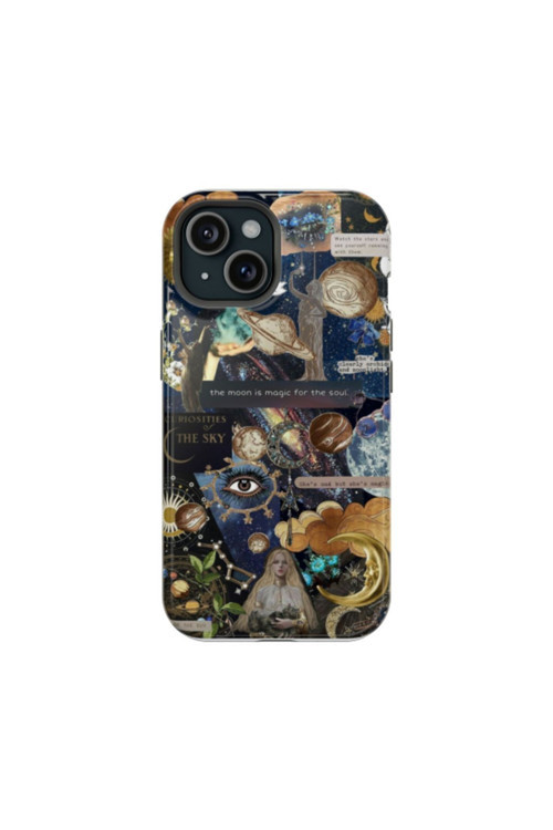 iPhone 8 Plus Uyumlu Silikon Kılıf - Galaxy