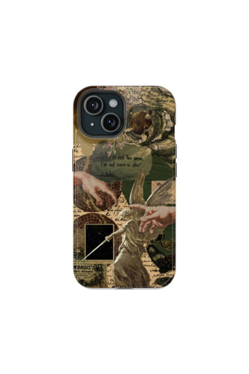 iPhone SE 2016 Uyumlu Silikon Kılıf -Creation Kolaj