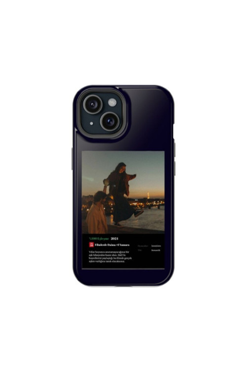 Kişiye Özel iPhone 15 Pro Max Uyumlu Silikon Kılıf - Kolaj 17