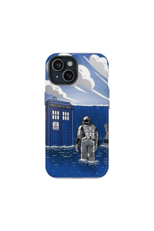 iPhone XS Max Uyumlu Silikon Kılıf - POLICE BOX 11