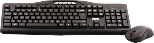 Q Usb Siyah Kablosuz Klavye Mouse Set Multimedya Tuşlu Ec-266