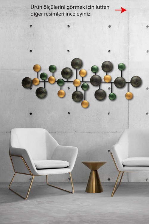 Baobabs Metal Duvar Tablosu, Ev Ofis Duvar Panosu