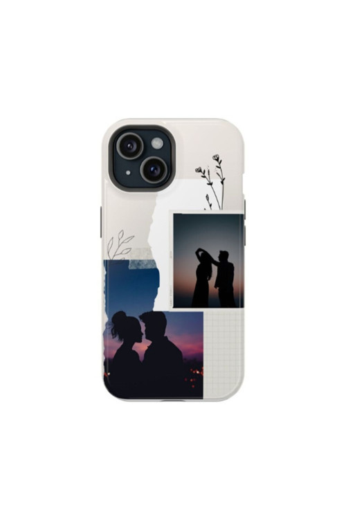 Kişiye Özel iPhone 11 Pro Uyumlu Silikon Kılıf - Kolaj 9