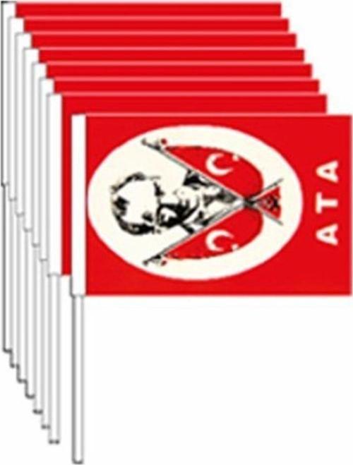Sopalı Atalı Bayrak Küçük (200 Lü Paket)