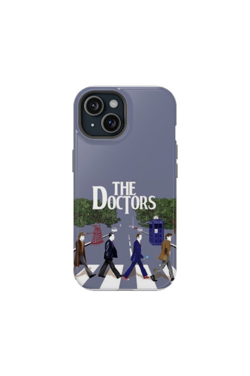 iPhone XS Max Uyumlu Silikon Kılıf - THE DOCTORS