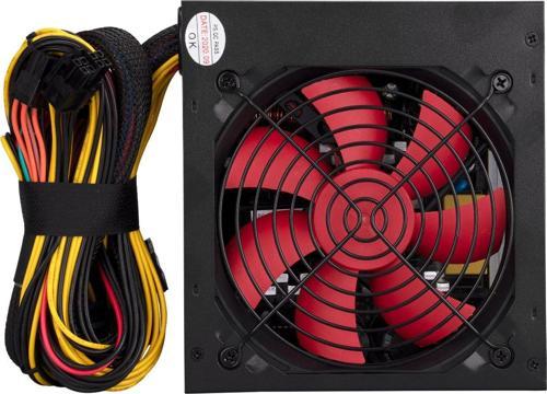 Eps-500A Real 500W 4-Sata 12Cm Fanlı Oyuncu Pc Destekli Power Supply Bilgisayar Kasası Güç Kaynağı