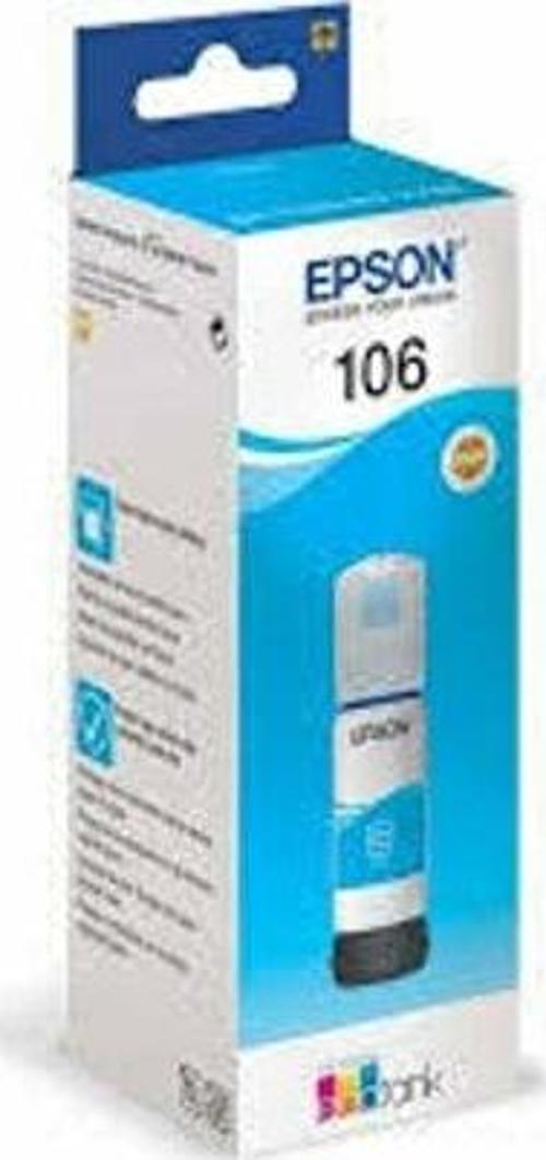 106 Cyan Mavi Şişe Mürekkep T00R240 L7160-7180