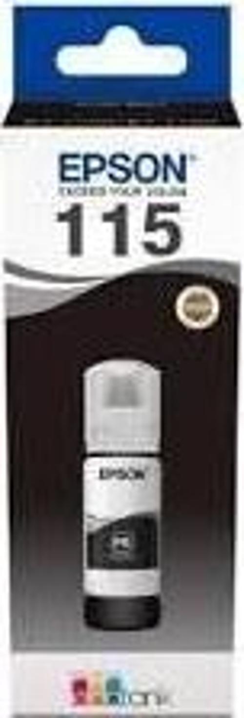 115 Black Siyah Şişe Mürekkep T07C14A L8160-L8180