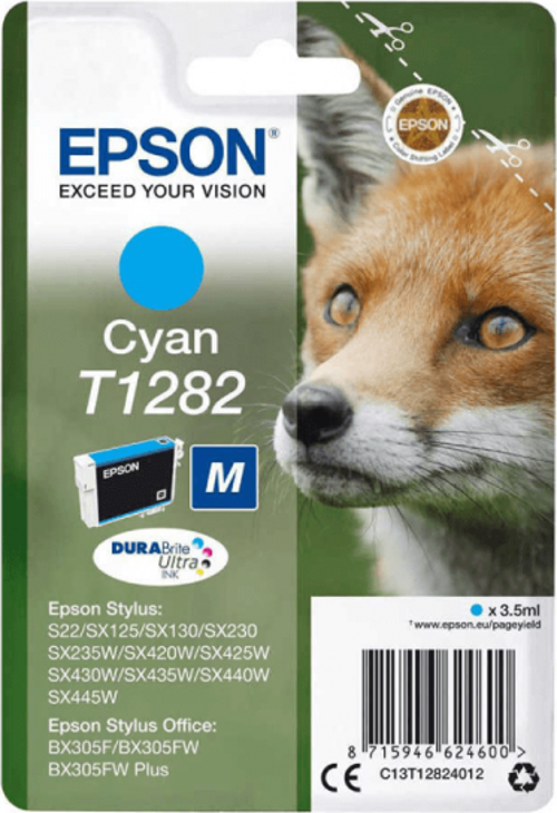 Bx305 Sx125-425 Cyan Mavi Mürekkep Kartuş T12824022