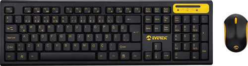 Usb Multi Media Kablosuz Q Standart Klavye + Mouse Set Km-5535