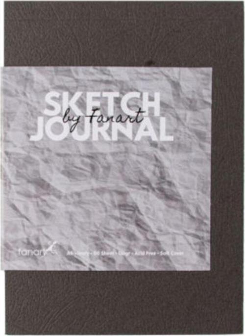 Academy Sketch Eskiz Çizim Defteri Journal 110 Gr 60 Yaprak A4 Gri