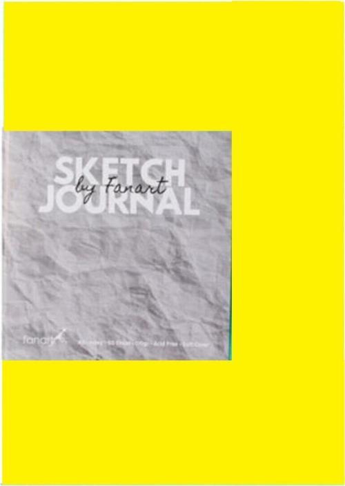Academy Sketch Eskiz Çizim Defteri Journal 110 Gr 60 Yp A5 Sarı