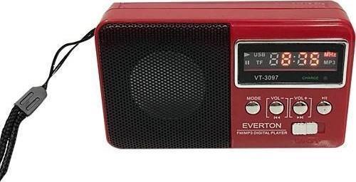 Fm/Usb/Tf Dijital Göstergeli Radyo Rt-303Bt