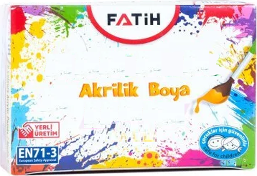 Akrilik Boya 100 Ml Kahve (6 Lı Paket) FA55260ABKA
