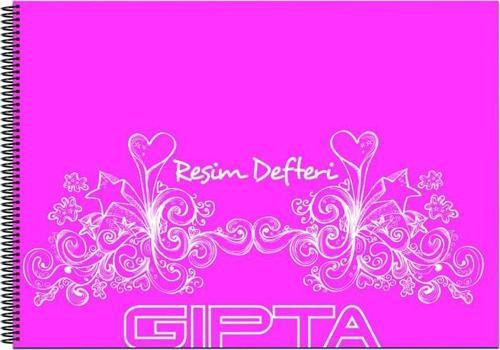 Pp Kapak Spiralli Resim Defteri 25X35Cm 40 Yaprak (6 Lı Paket) 2343