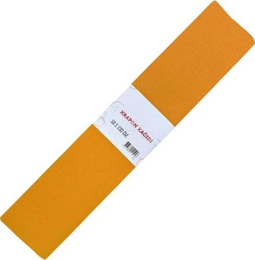 Renkli Krapon Kağıdı 50Cm X 2Mt Turuncu (10 Lu Paket) 9128